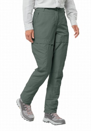 Jack Wolfskin Barrier Broek Dames Groen | 80725453