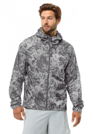 Jack Wolfskin Prelight Wind Jassen Heren Grijs | 81292498