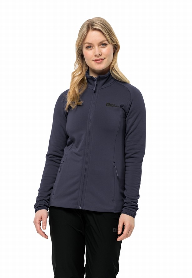 Jack Wolfskin Baiselberg Fz Fleece Jassen Dames Donkerblauw | 53680373