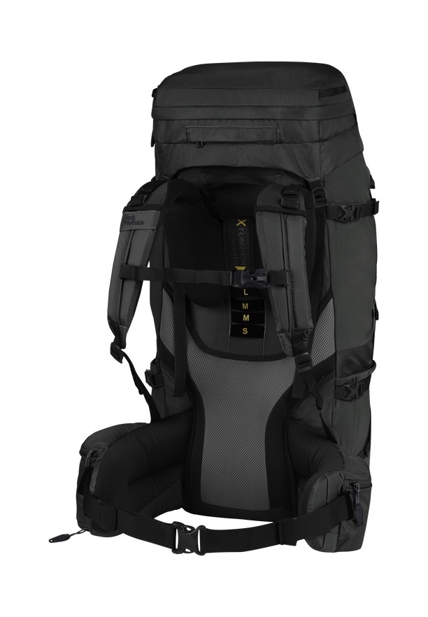 Jack Wolfskin Denali 65|10 Trekking Rugzak Heren Zwart | 19177732