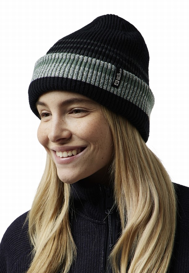 Jack Wolfskin Gleam Muts Dames Zwart | 65760785