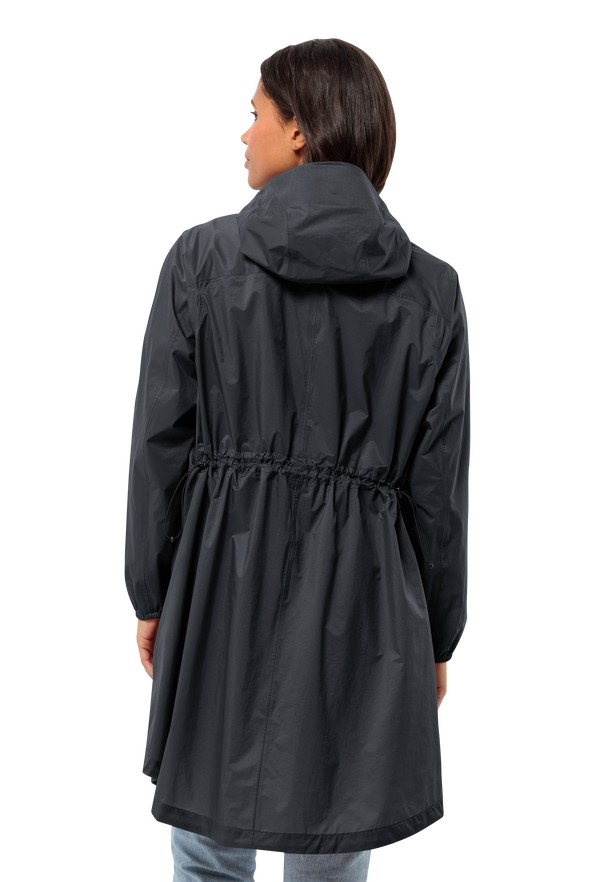 Jack Wolfskin Gutleut Regenjassen Dames Zwart | 83935147
