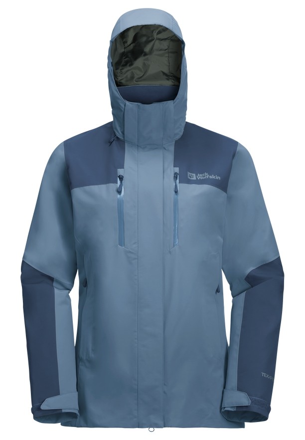 Jack Wolfskin Jasper 2l Regenjassen Dames Blauw | 21259548