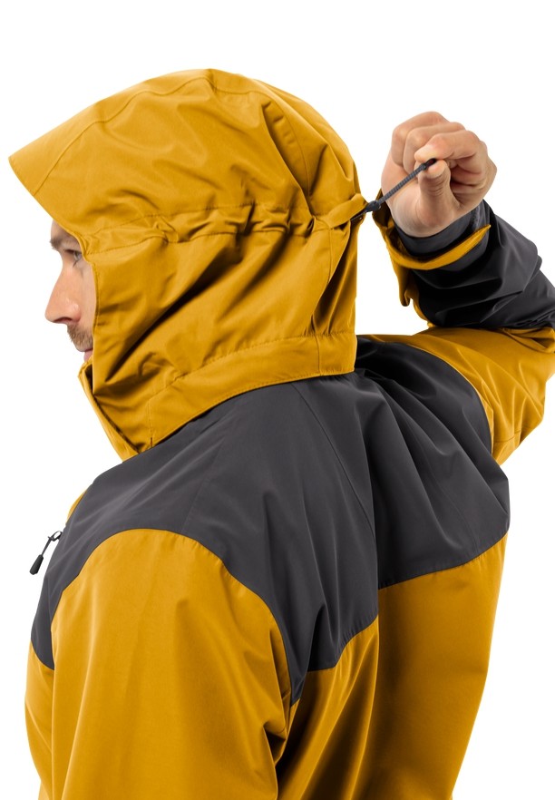 Jack Wolfskin Jasper 2l Regenjassen Heren Geel | 78548705