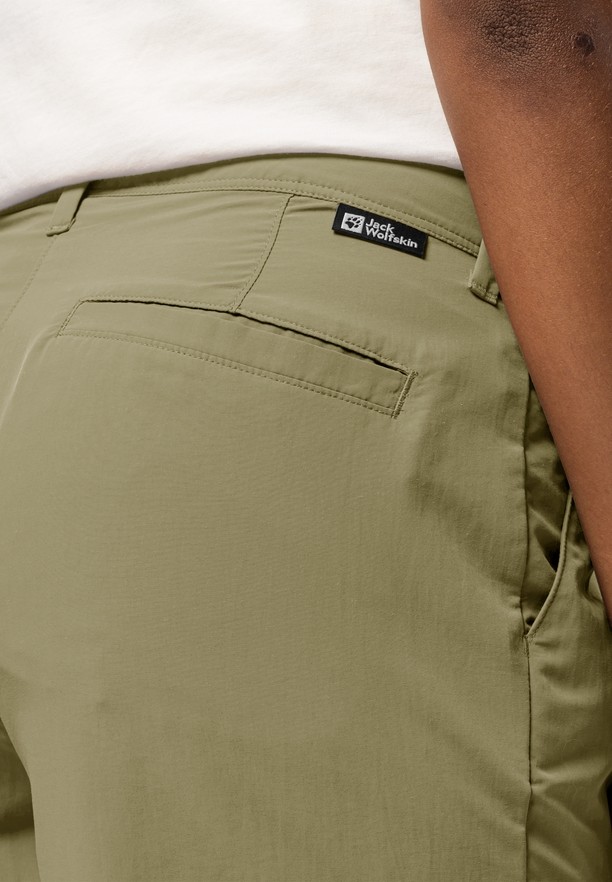 Jack Wolfskin Kalahari 7/8 Broek Dames Olijfgroen | 96837530