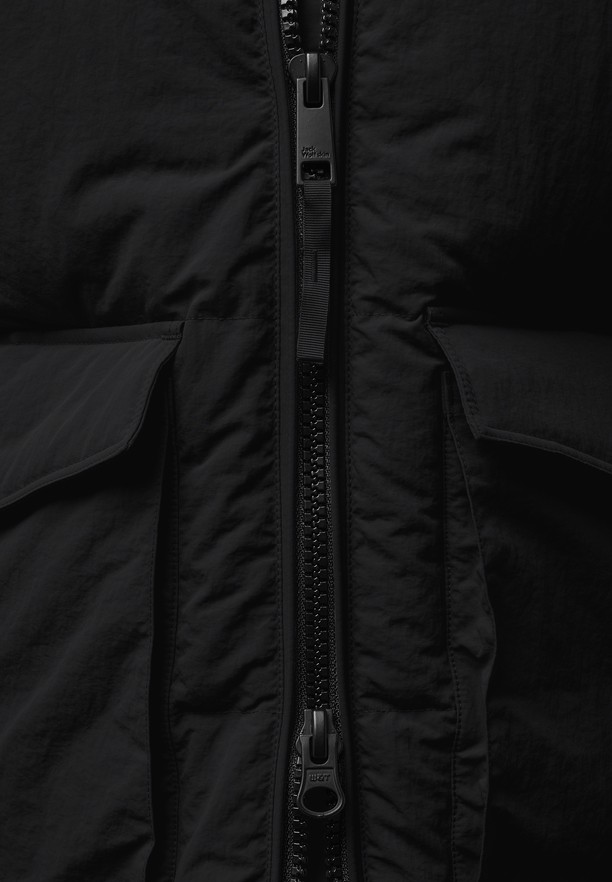 Jack Wolfskin Nordlicht Donsjas Heren Zwart | 34855967