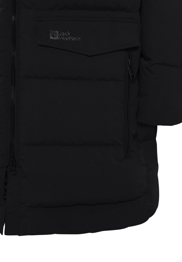 Jack Wolfskin Nordlicht Donsjas Heren Zwart | 76215468