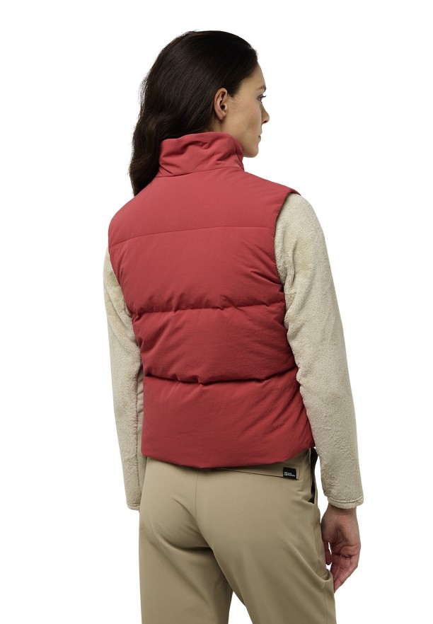 Jack Wolfskin Nordlicht Vest Dames Rood | 19236017