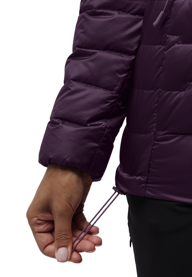 Jack Wolfskin Passamani Donsjas Dames Paars | 78182067
