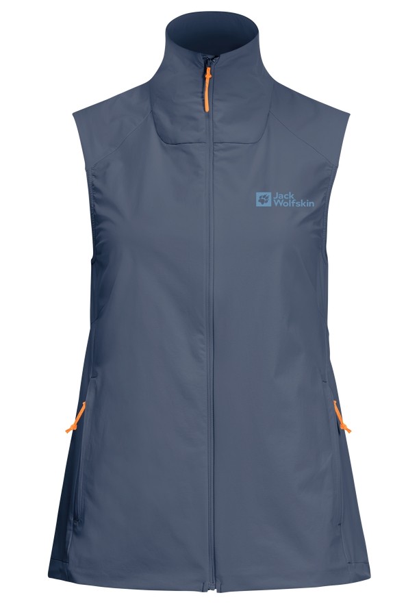 Jack Wolfskin Prelight Vest Dames Blauw | 74763402