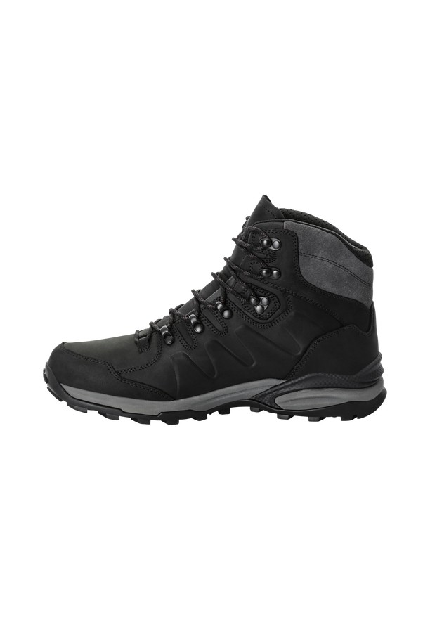 Jack Wolfskin Refugio Prime Texapore Mid Wandelschoenen Heren Zwart | 38891792