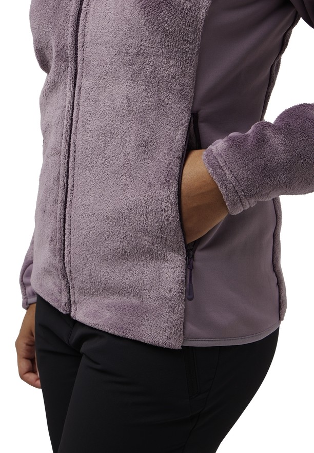 Jack Wolfskin Rotwand Fz Fleece Jassen Dames Paars | 87367006