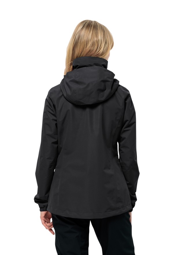 Jack Wolfskin Stormy Point 2l Regenjassen Dames Zwart | 46972543