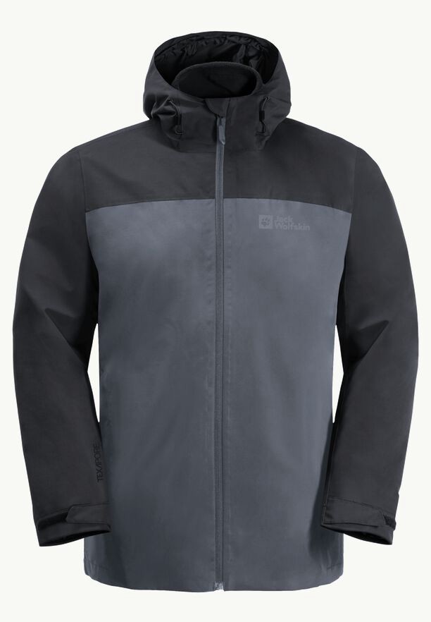 Jack Wolfskin Taubenberg 3in1 Jassen Heren Zwart | 24177028